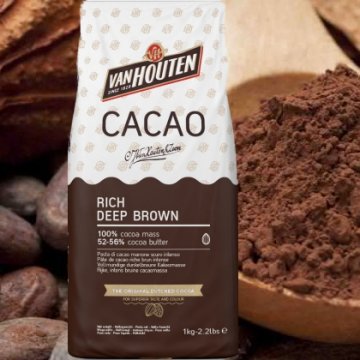 CACAO MASSA DI CACAO IN POLVERE VAN HOUTEN KG 1 52-56